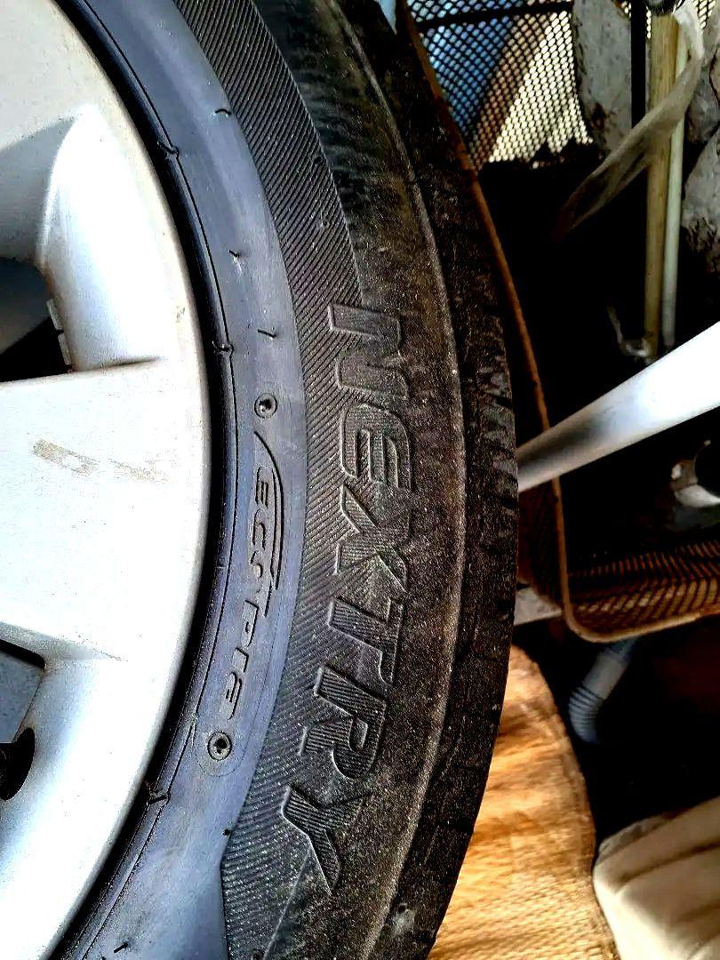 155/65r14 MH23ワゴンR 純正ホイール溝あり送料込み。
