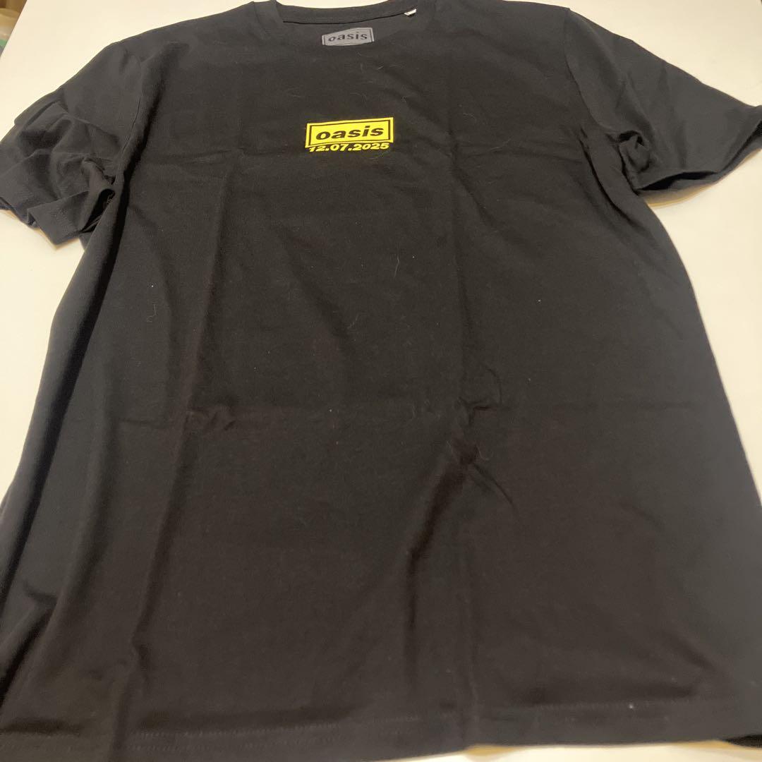 oasis 黒 Tシャツ Mサイズ 12.07.2025 現地購入