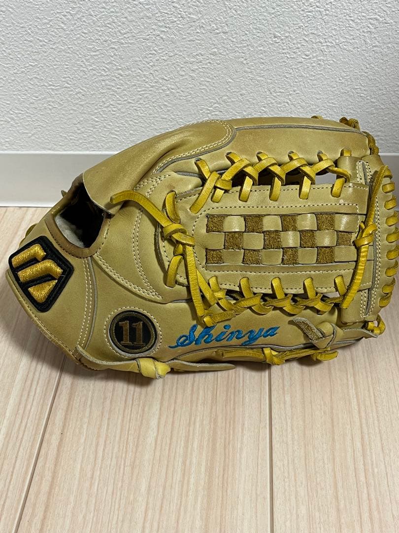 ミズノプロ 軟式用 野球 グローブ 投手用 美品 ミズノプロ 軟式用 野球 グローブ 投手用 美品