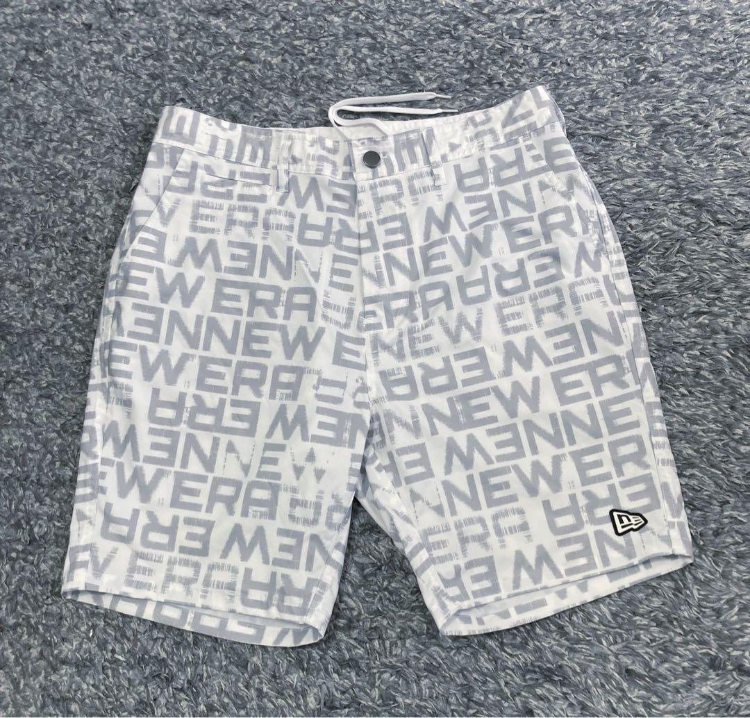 new eraゴルフ オールオーバープリントパンツ ショート ターフ