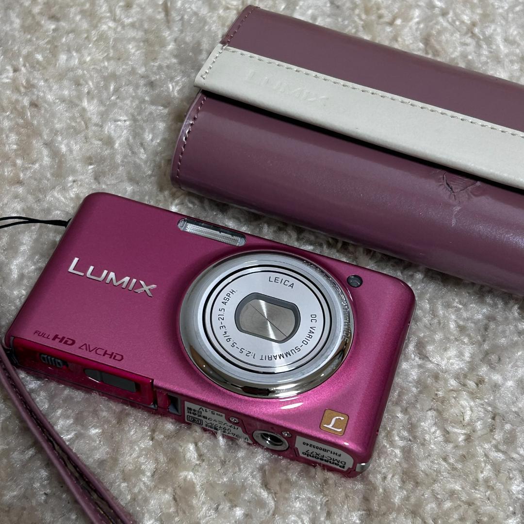 Panasonic LUMIX DMC-FX77 ピンク デジタルカメラ