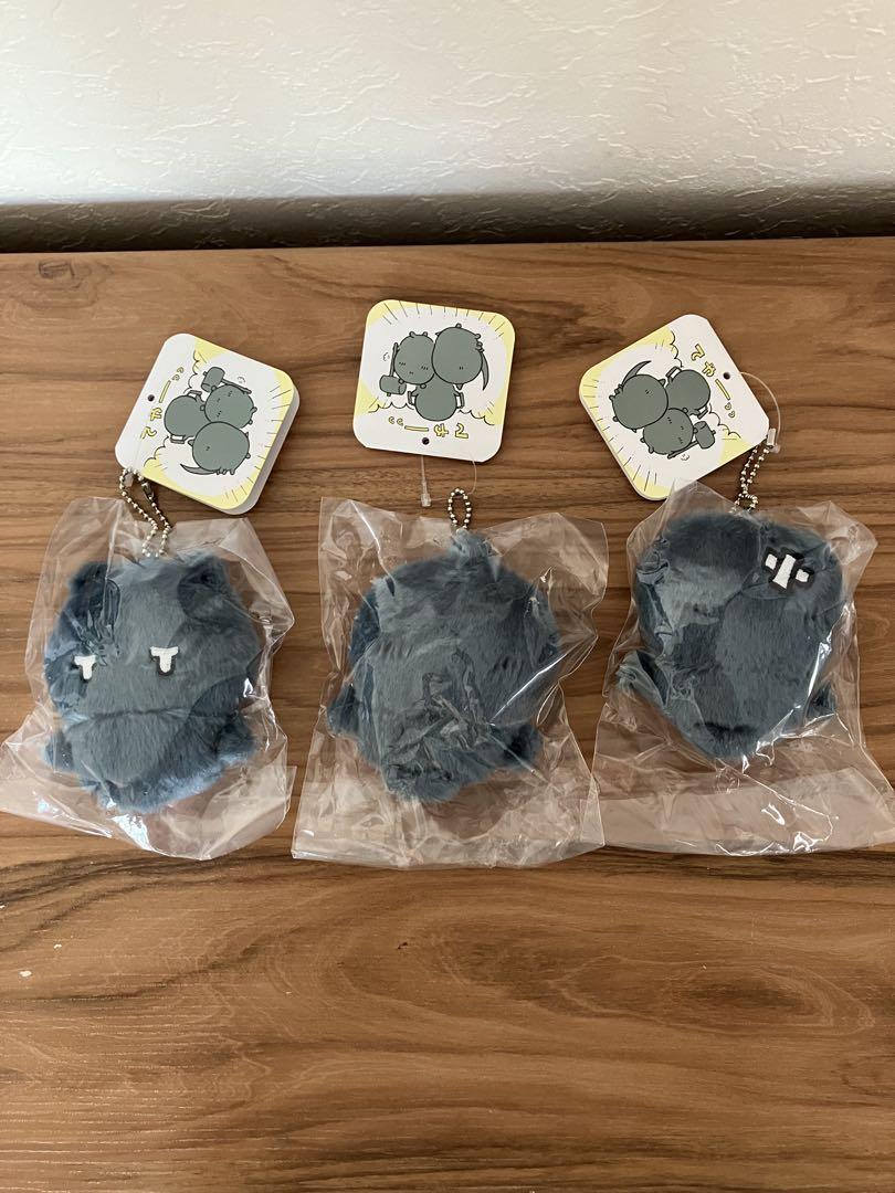 ちいかわ　グレーの子　おてだまにもできちゃうマスコットセット