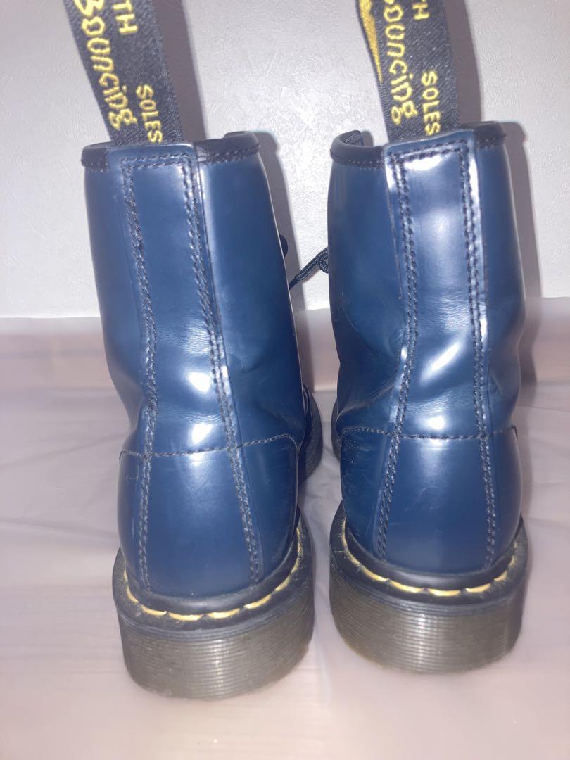 Dr.Martens 8ホール　ネイビー