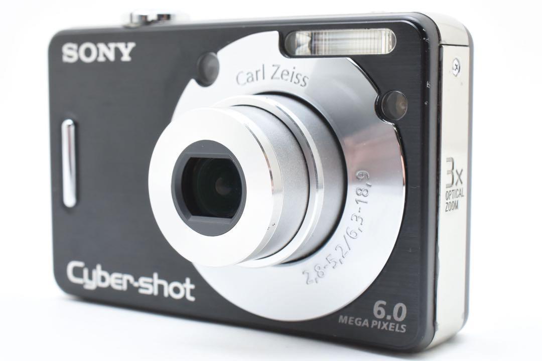 【美品】SONY Cyber-shot DSC-W50 ブラック