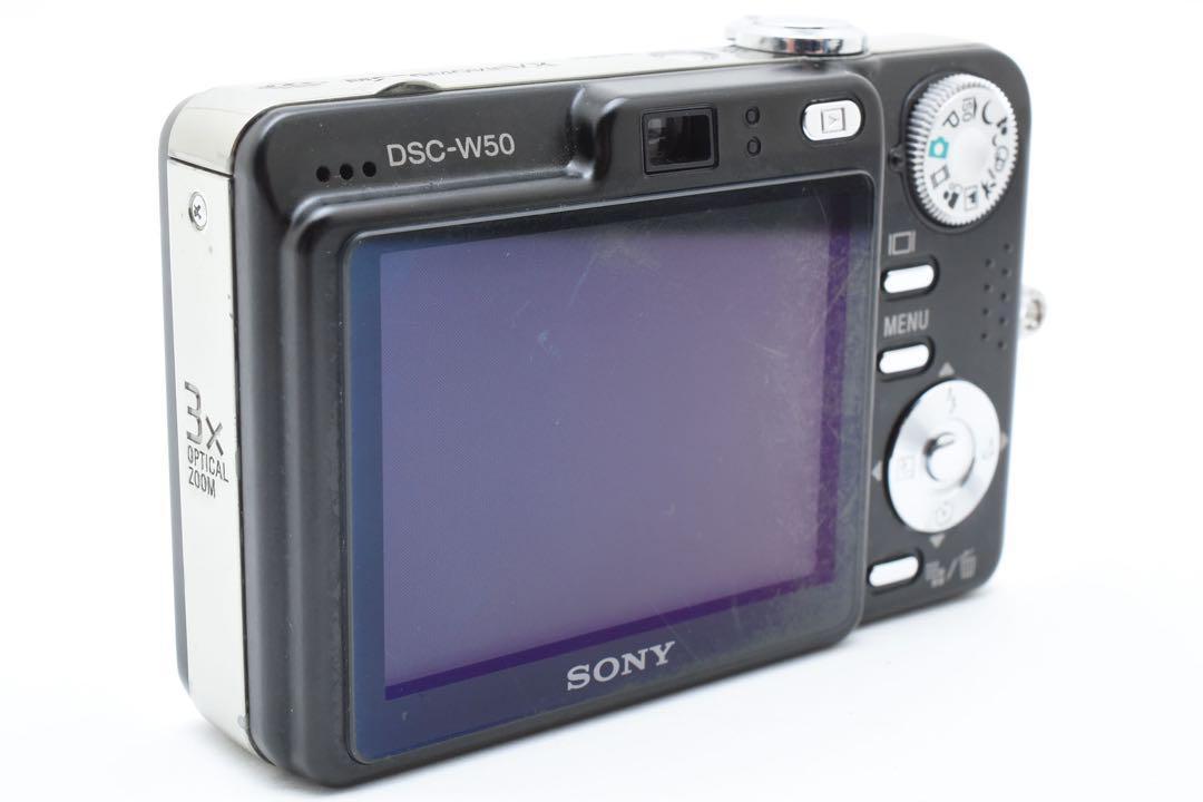 【美品】SONY Cyber-shot DSC-W50 ブラック