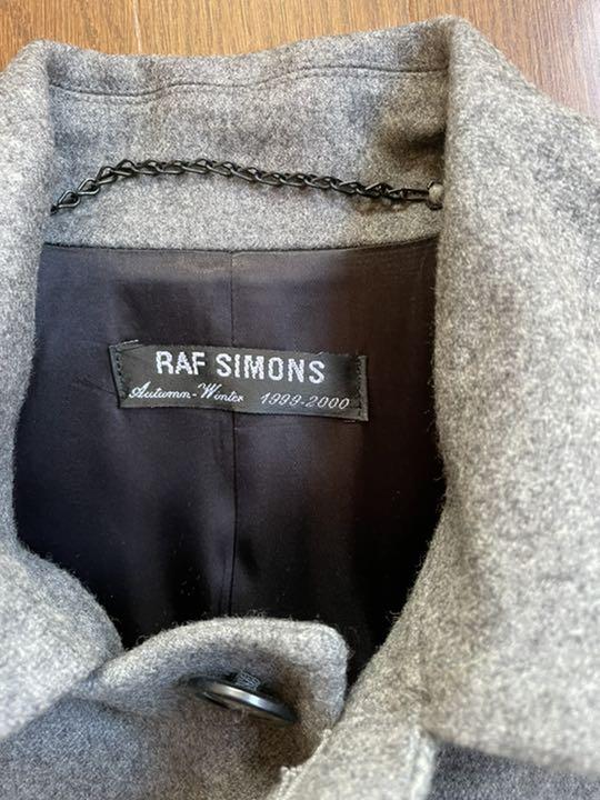 人気新作 RAF 1999〜2000ウールステンカラーコート jXsKh-m86417416607 SIMONSラフシモンズ 通販特価