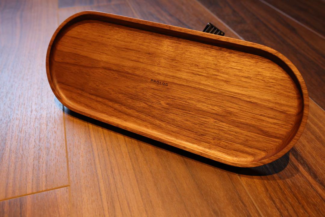 完売入手困難新品PROLOG U-TRAY ウォールナットチェアトレー