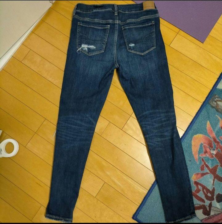 【希少サイズ未使用】アメリカンイーグル　ジェギング　スキニー　8ショート　us8 希少サイズ未使用】アメリカンイーグル ジェギング スキニー 8