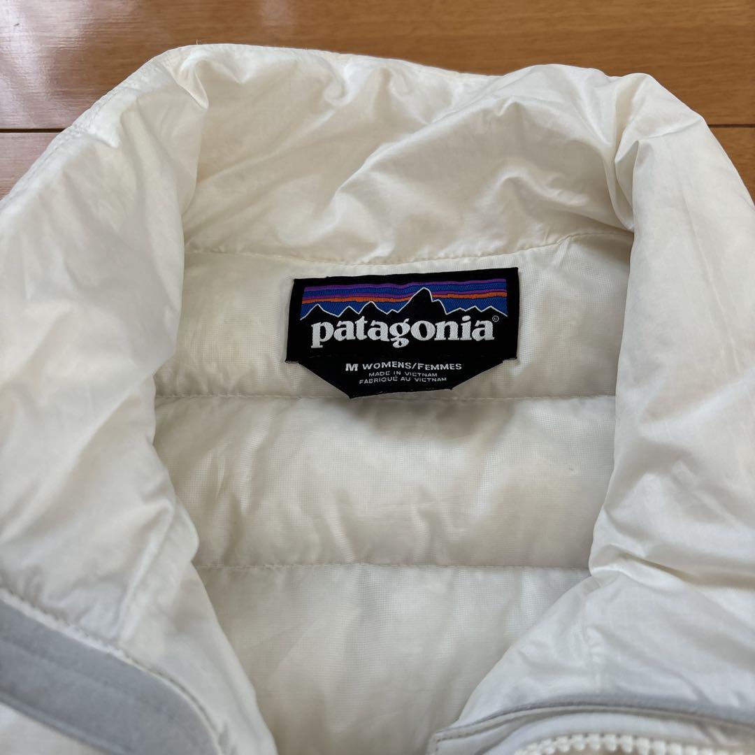 patagonia ホワイト ダウンベスト WOMEN´S