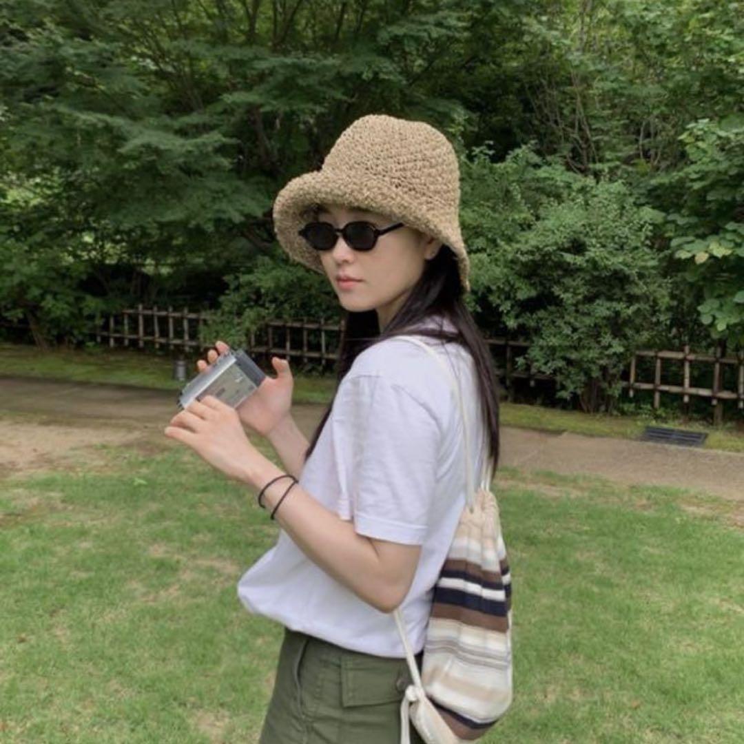 柴田ひかりCLYDE OPIAHATハット麦わら帽子kendall jenner