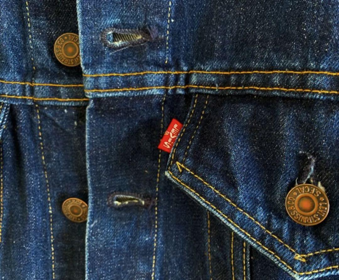 海外ブランド通販 公式サイト Levi's 557xx復刻米国バレンシア製555ビッグ Eコーンデニム ジャケット・アウター