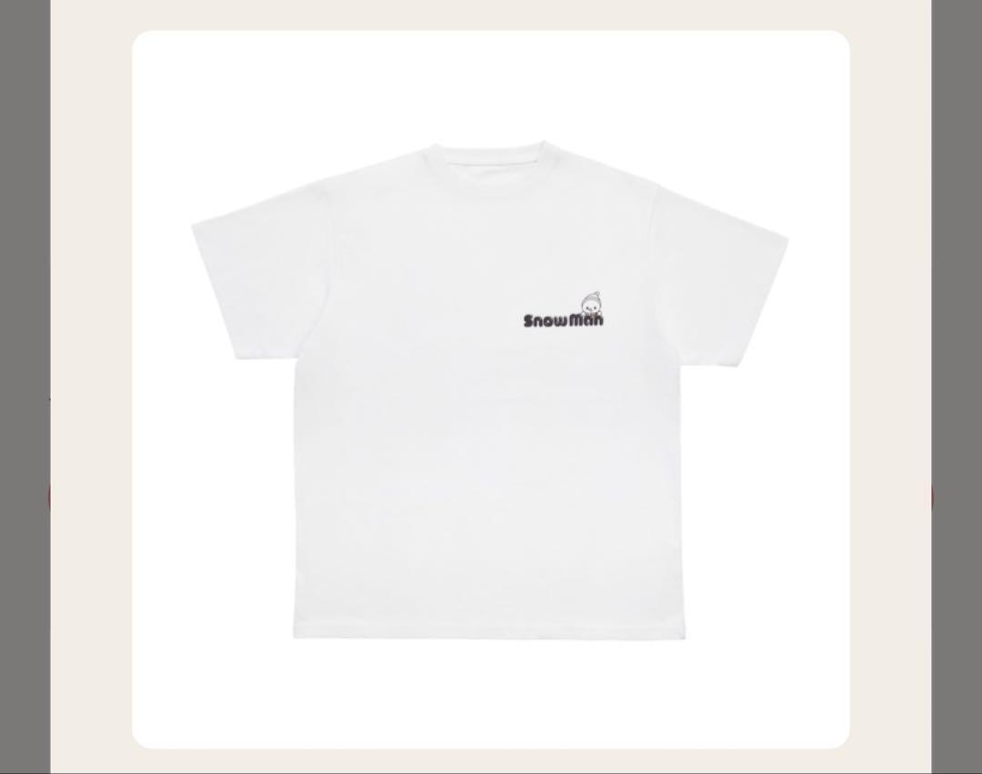 【新品】SnowMan Snow World ライブグッズ ロゴver Tシャツ