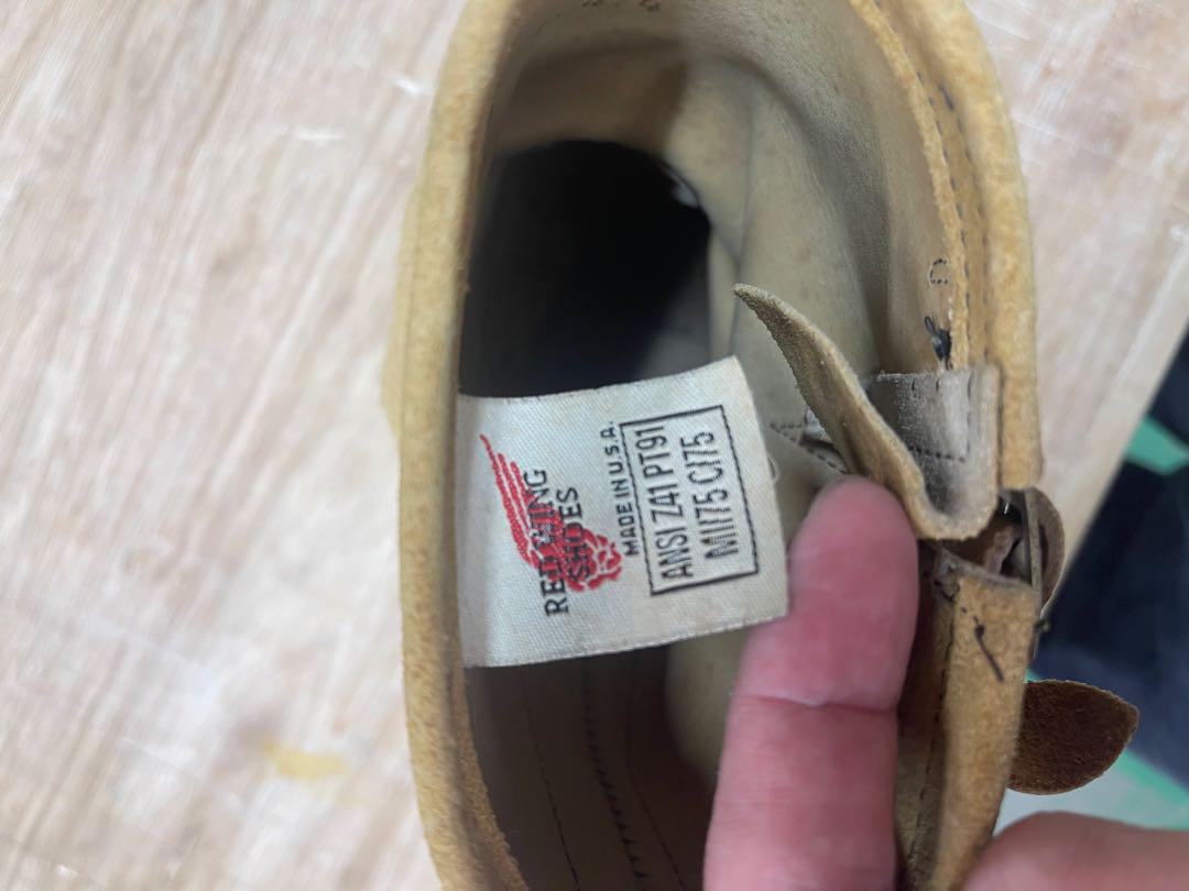 Red Wing PT91 スエードエンジニアブーツ