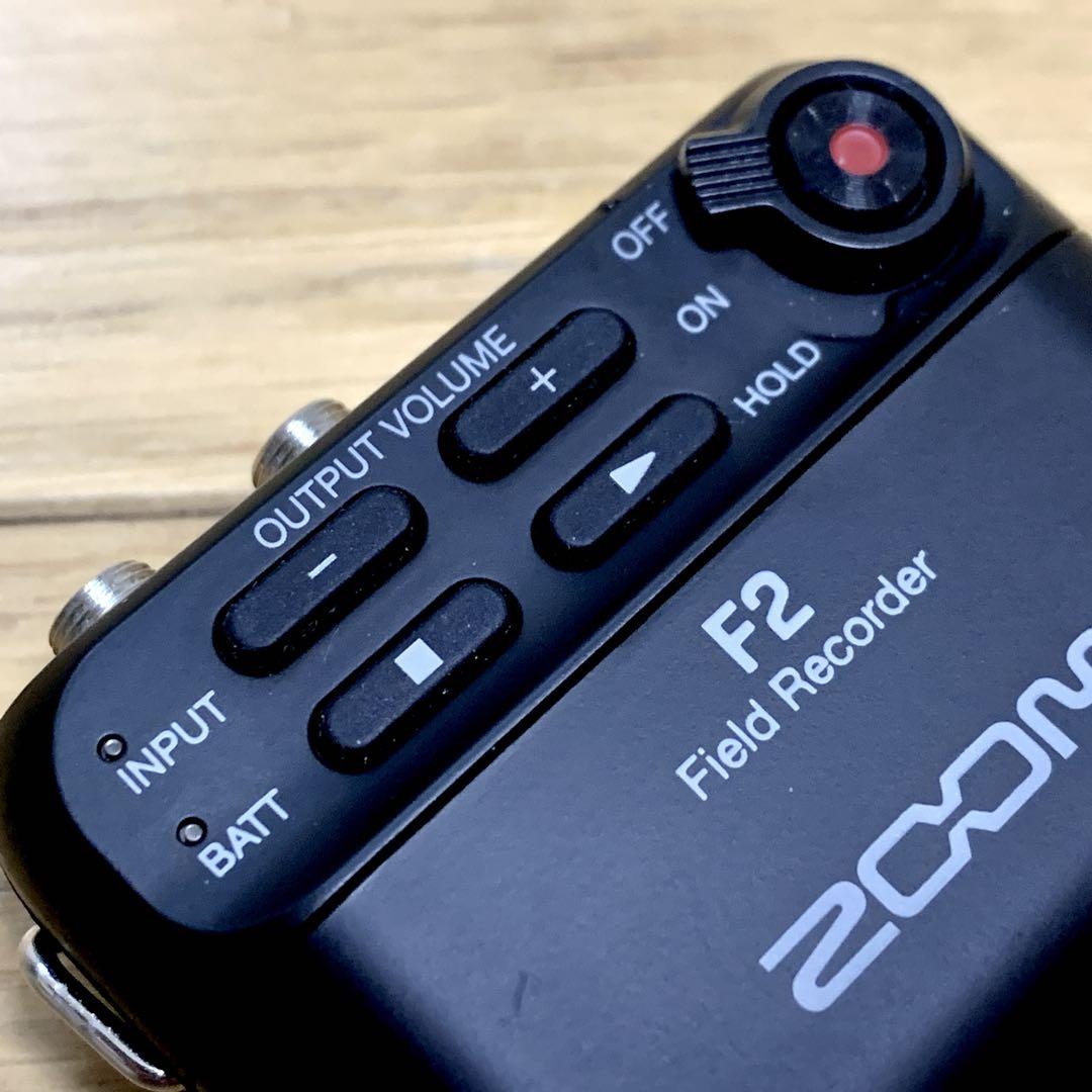 Zoom F2 Field Recorder (128GB MicroSD付き)