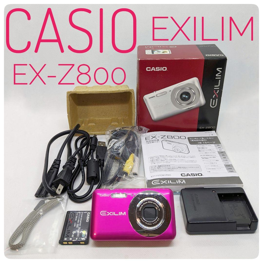 動作確認済】CASIO カシオ EX-Z300 デジカメ ピンク カメラ