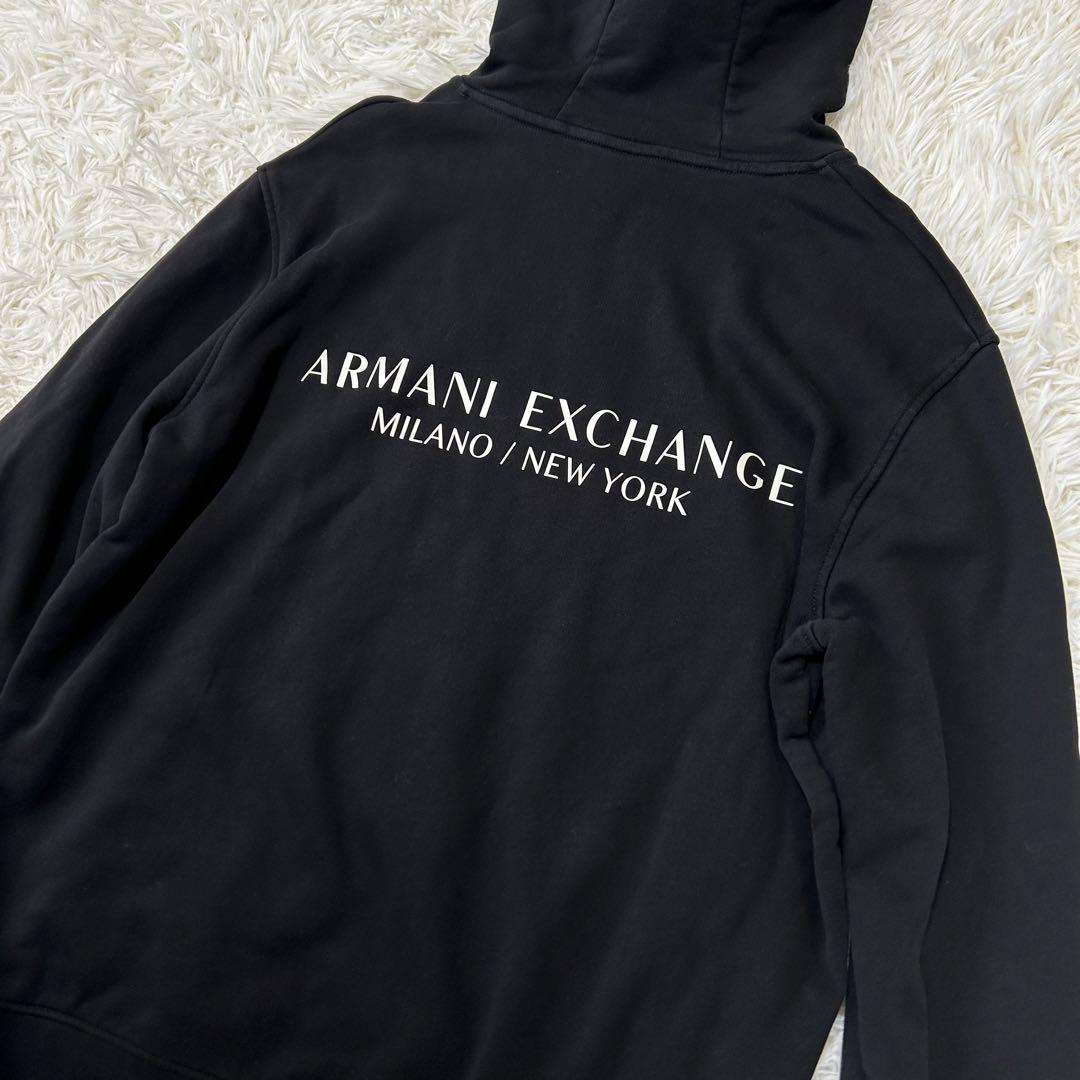 ✨美品✨ARMANI アルマーニエクスチェンジアルマーニスウェットパーカ　XＬ