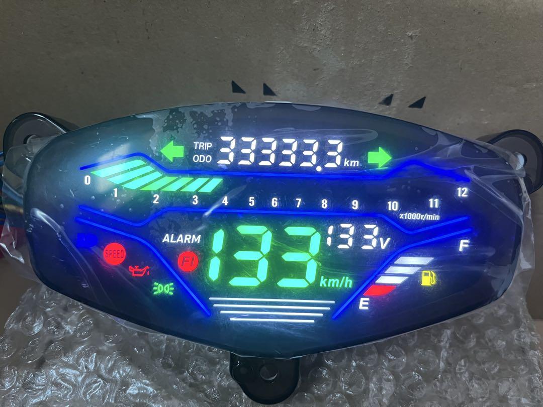 【新品】スズキ アドレスv125g デジタルスピードメーター　G