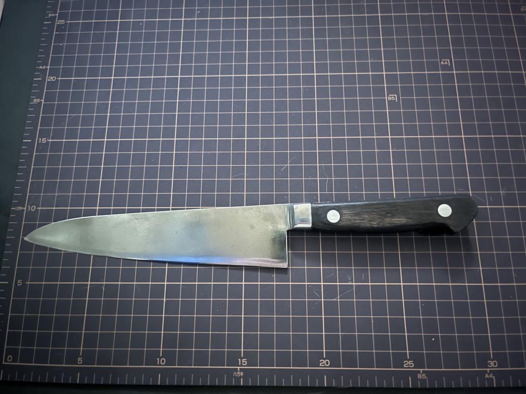 有次 上 牛刀 全鋼 青鋼 17cm 研ぎ済み 包丁 カバー付き