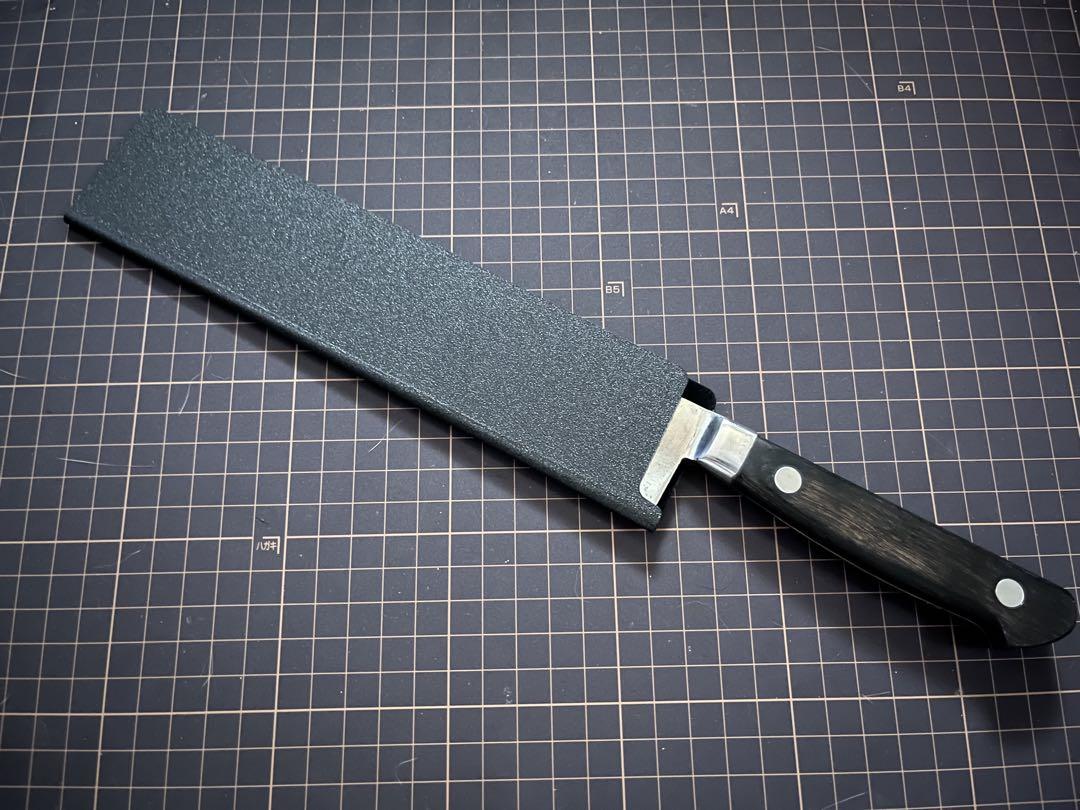 まーし有次 上 牛刀 全鋼 青鋼 17cm 研ぎ済み 包丁 カバー付き 有次 上 牛刀 全鋼 青鋼 約18cm 研ぎ済み 包丁 カバー付き