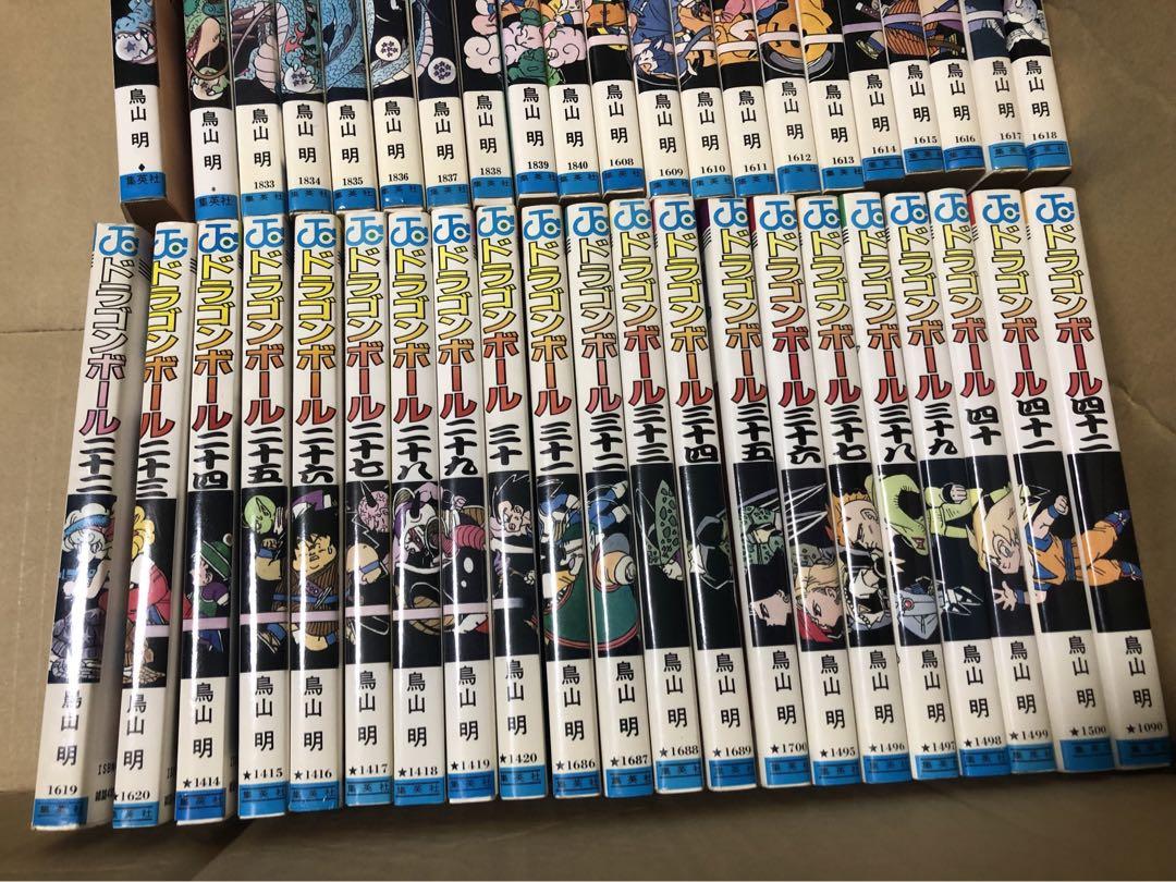 ドラゴンボール　初版40冊　全巻セット　1-42巻　3巻以降初版