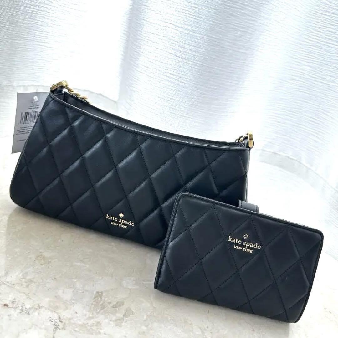 全品送料0円 新品】ケイトスペード チェーンバッグ キルディング クロス バッグ