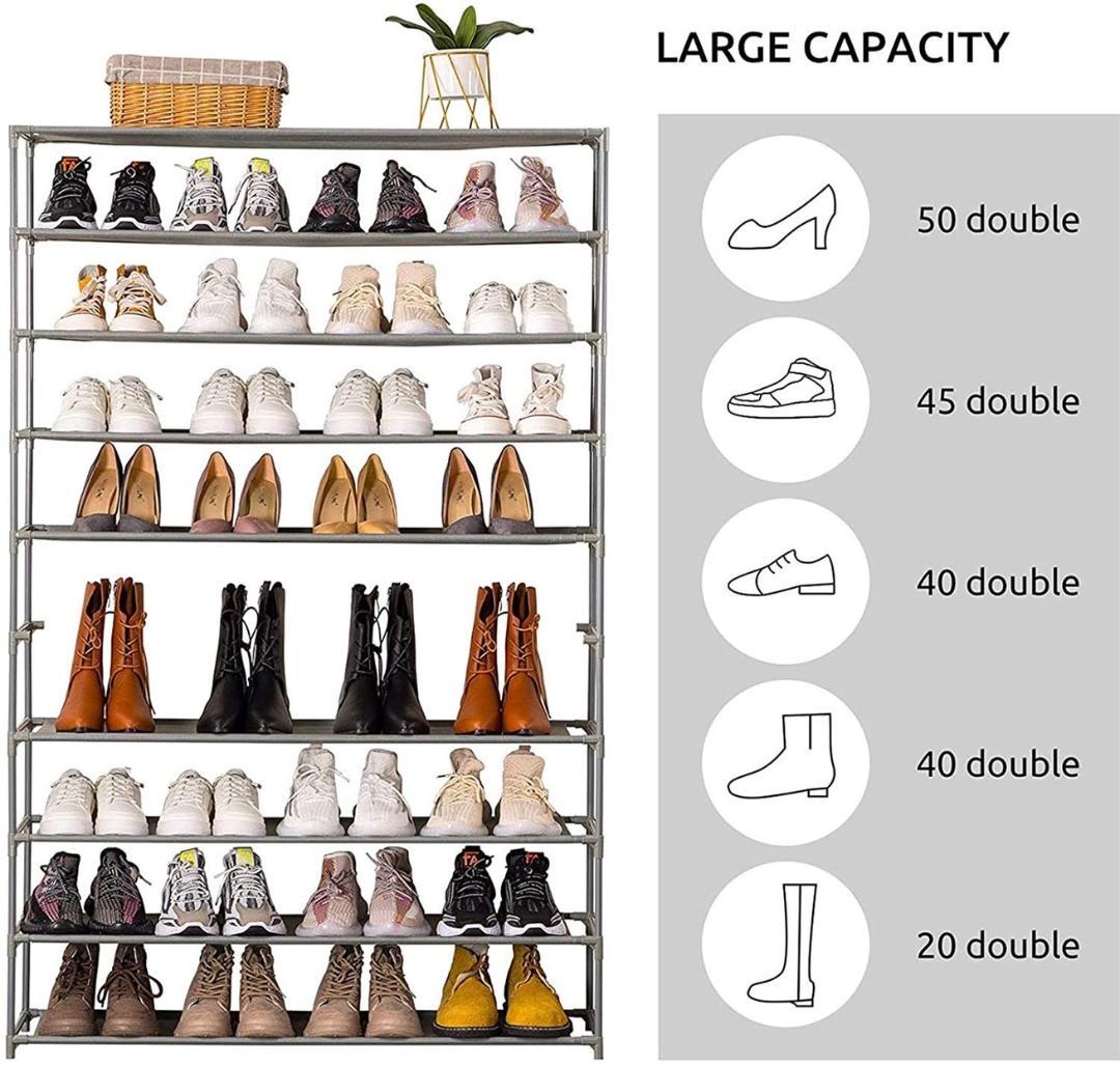 ❤最大50足収納❣スタイリッシュでお洒落な魅せる収納OK♪❤シューズ