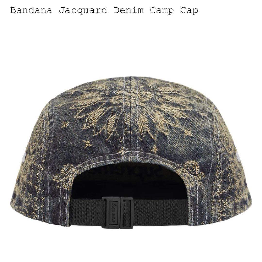 【新品】 Supreme 25SS Bandana Denim Camp Cap