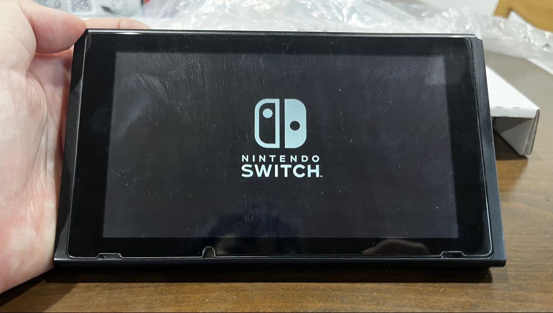 美品　Nintendo Switch 本体 スイッチ　パープル　ブルー