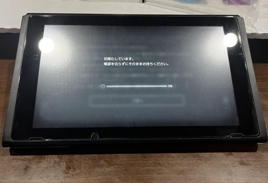 美品　Nintendo Switch 本体 スイッチ　パープル　ブルー
