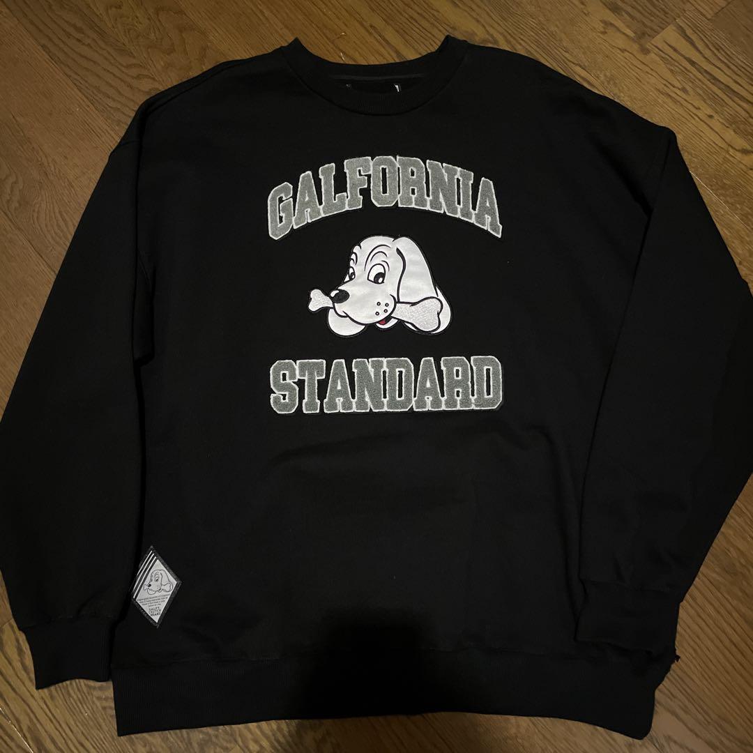 GALFORNIA STANDARD スウェット 黒　ガルフィー　ロンt