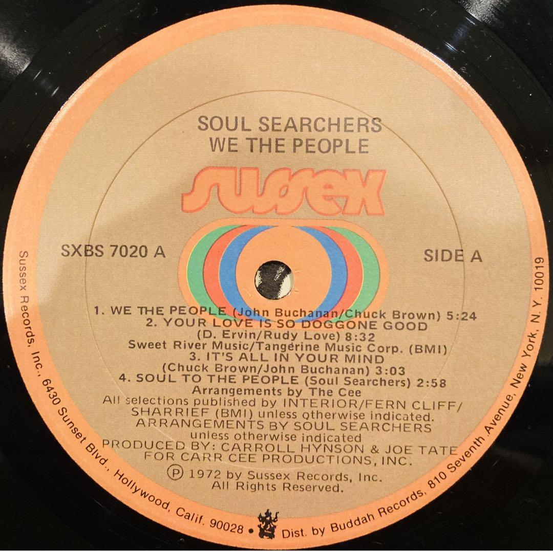 Soul Searchers We The People レコード LP US