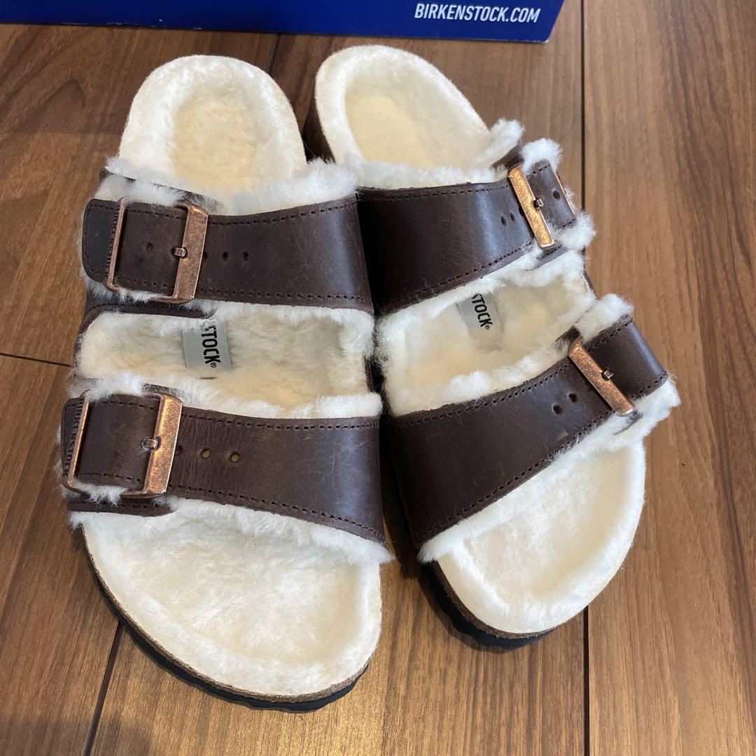 新品 23 BIRKENSTOCK アリゾナ WAX L サンダル ビルケン