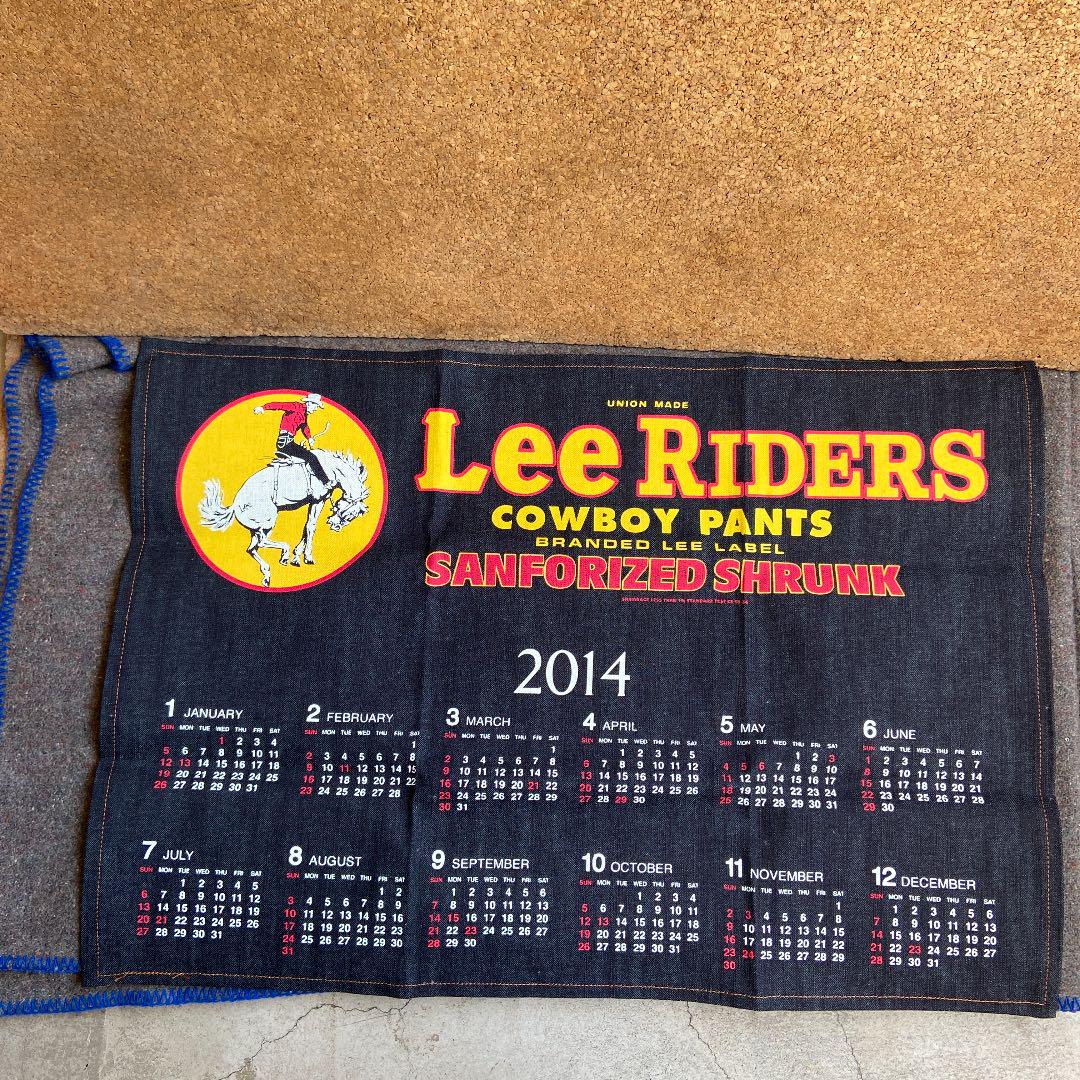 Lee Riders デニム生地の14年カレンダー Nihoncha Award Jp