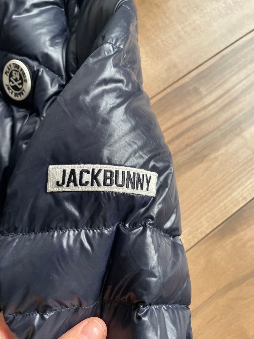 美品★ジャックバニー ネイビー ダウンジャケット+ワンピ セットアップ★サイズ1 美品★ジャックバニー ネイビー ダウンジャケット+ワンピ セットアップ★サイズ1