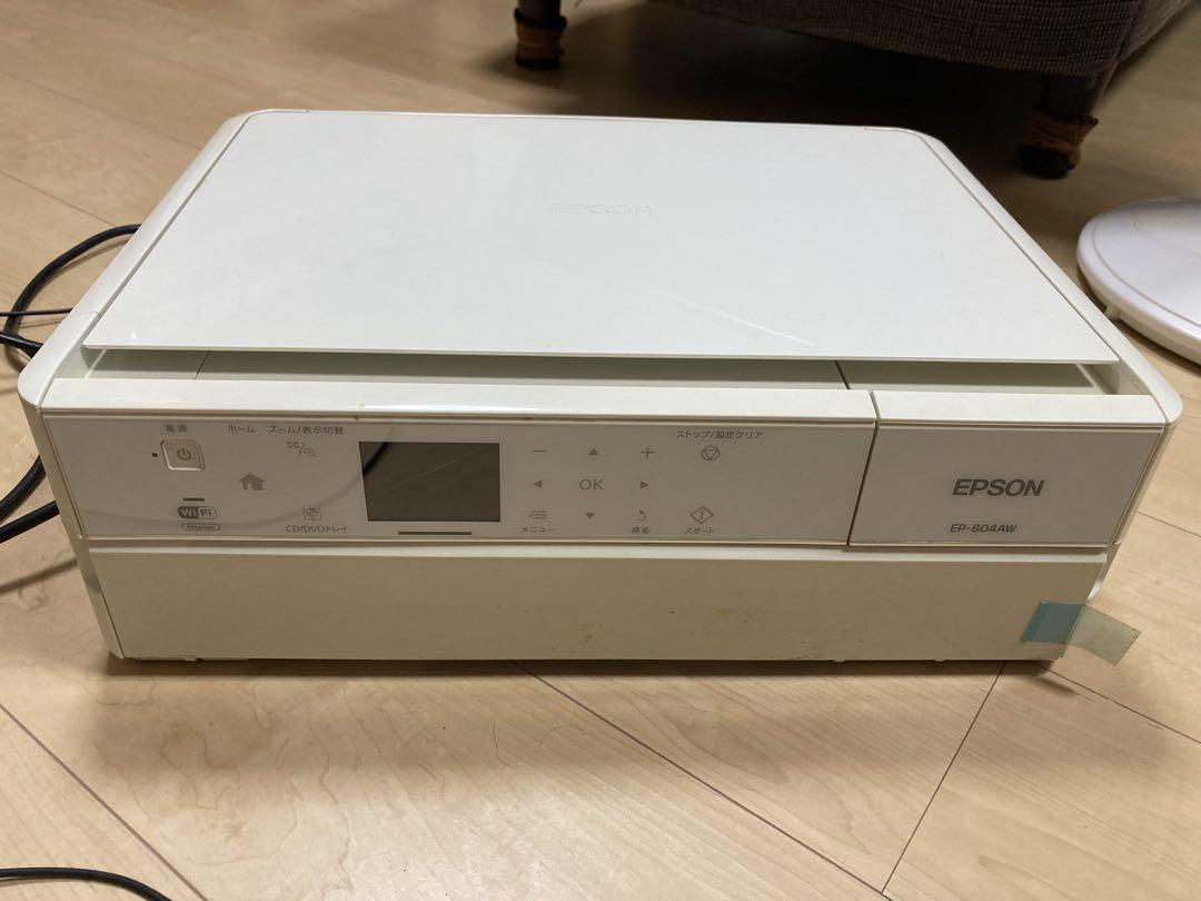 ★新春福袋2025★ 複合機 ホワイト EP-804AW EPSON ジャンク品 メルカリ - プリンター・複合機