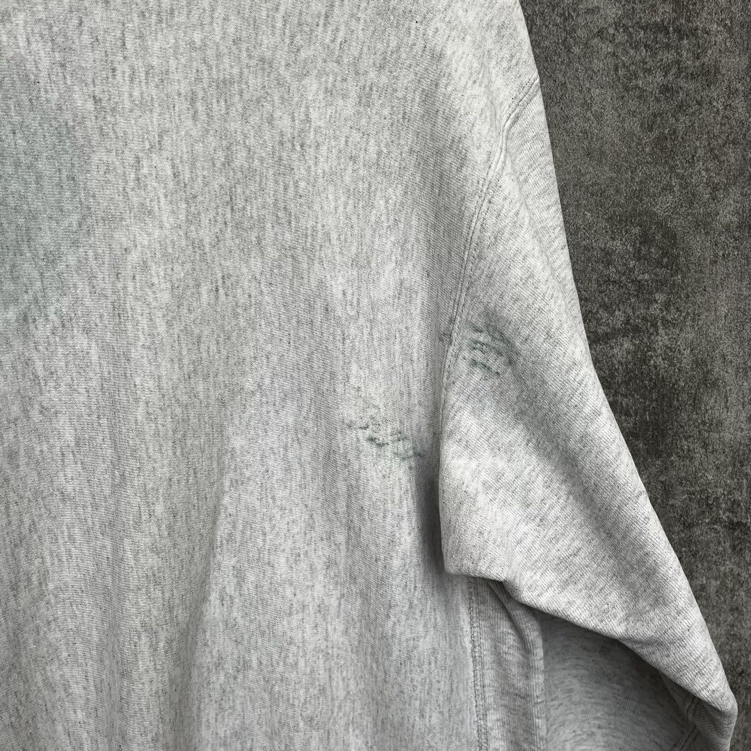 90s Champion リバースウィーブ 完全目無し usa製　刺繍タグ　L
