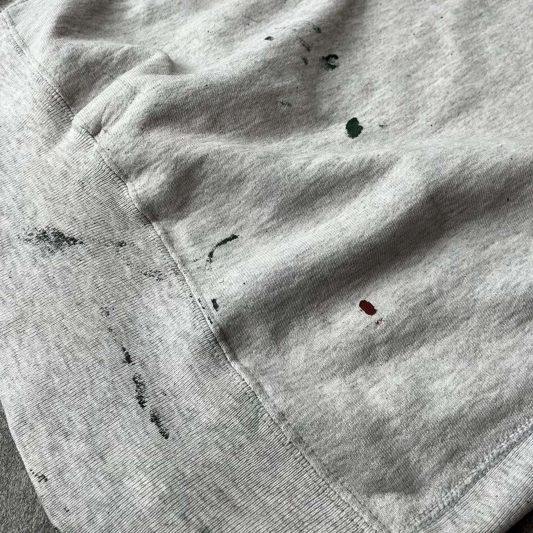 90s Champion リバースウィーブ 完全目無し usa製　刺繍タグ　L