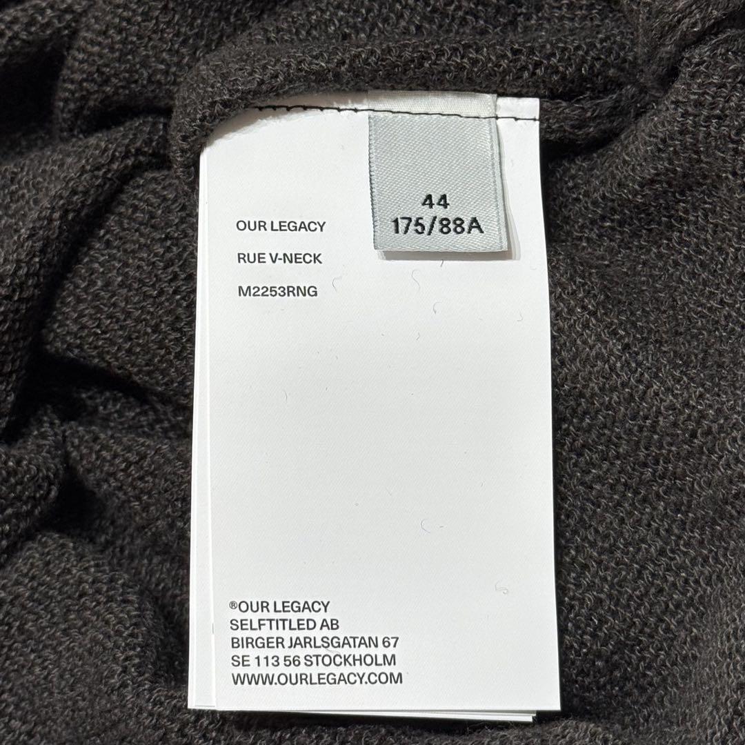 OUR LEGACY Rue V-Neck Sweater | Nordstrom