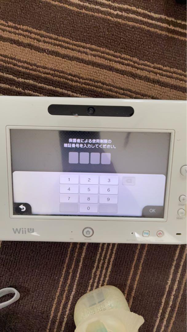 wiiu 本体 コントローラー3台 カセット4 セット 訳あり - メルカリ