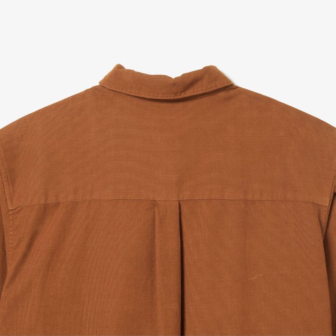 ⁑LACOSTE ウォッシュドコーデュロイシャツ ブラウン