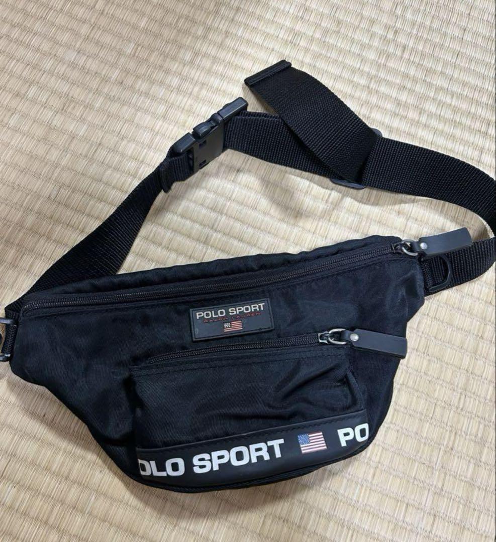 【美品】90’s ポロスポーツ ラルフローレン ウエストバッグ ポーチ 90's ポロスポーツ ラルフローレン ウエストポーチ - メルカリ