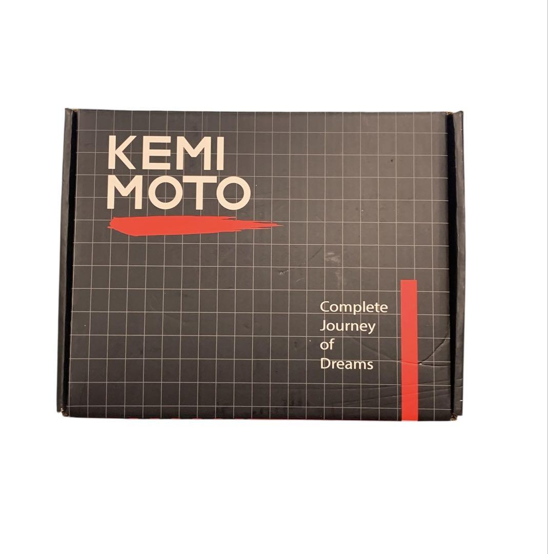 【開封済未使用品】KEMIMOTO バーエンドミラー バイク用ミラー 左右セット