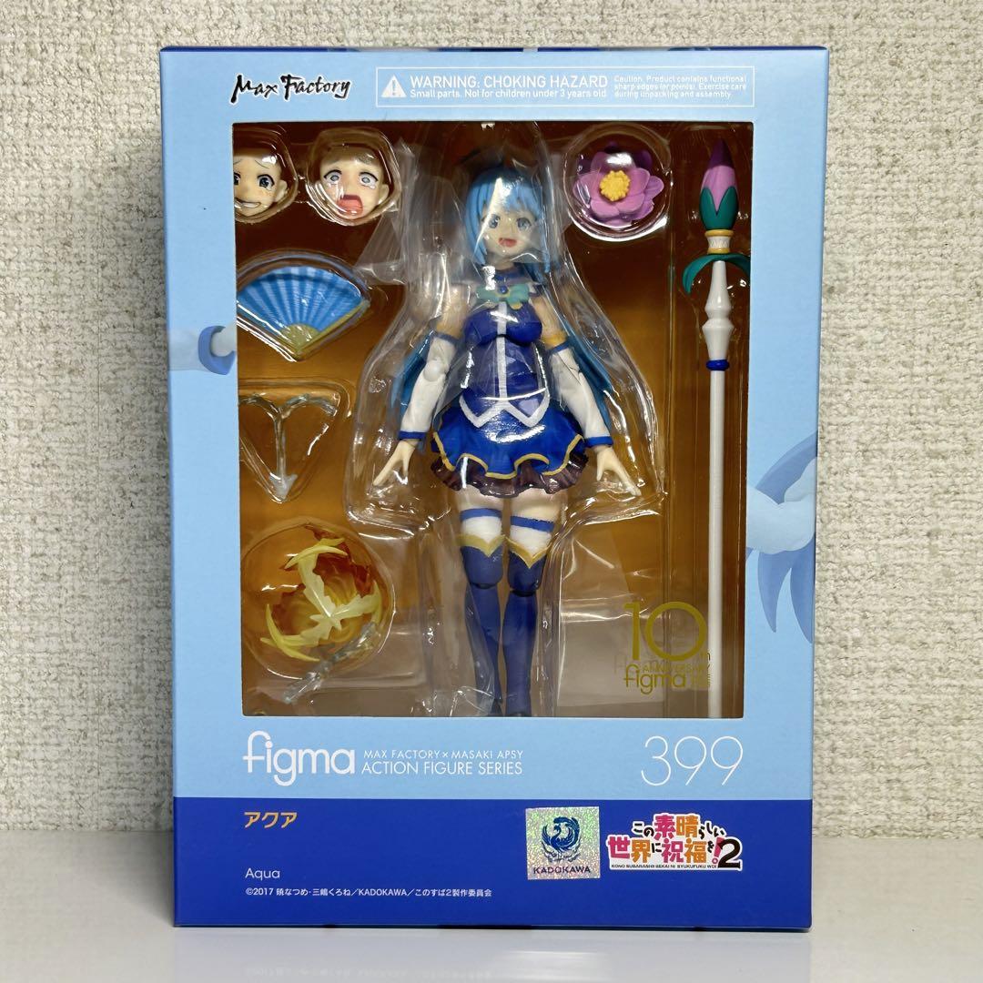 新品 figma 399 アクア この素晴らしい世界に祝福を！ 可動フィギュア