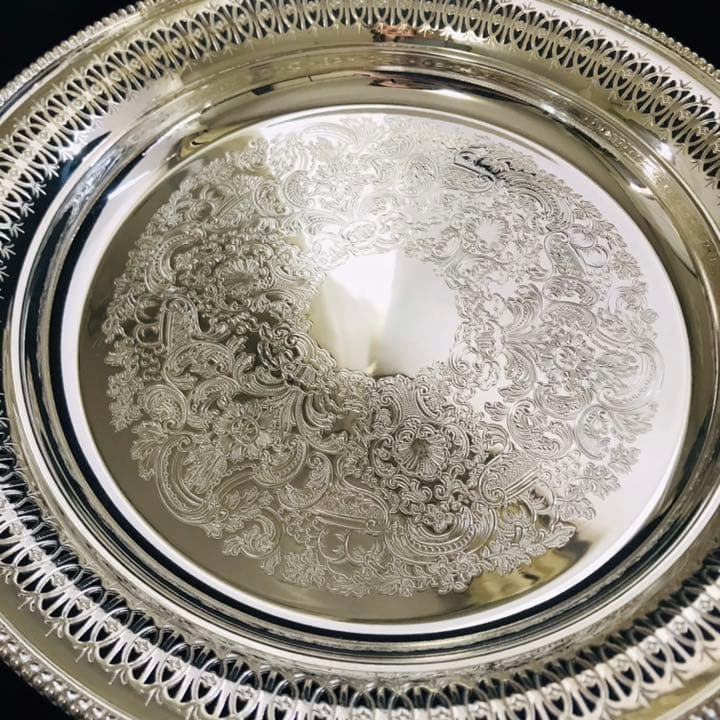 マッピン&ウェッブ 純銀P トレイ サルヴァ 銀盆 | www.jarussi.com.br