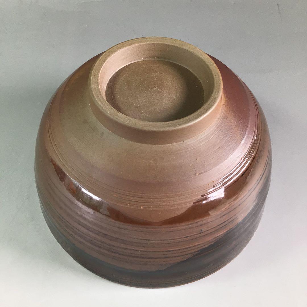 Ｐ９３４　茶碗　『高取焼』『十二代　高取八山造』　抹茶碗　共箱　茶道具