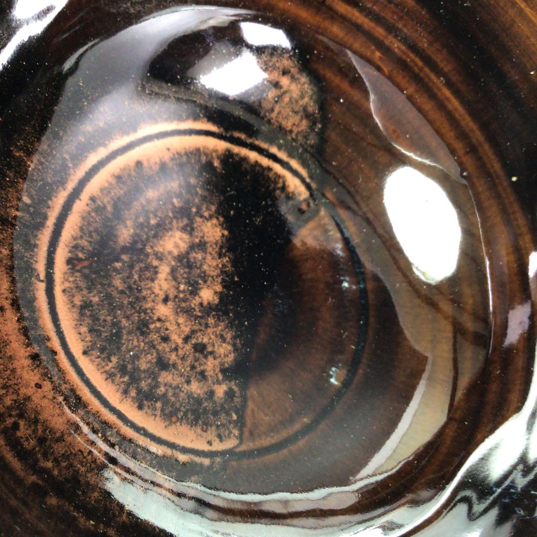 Ｐ９３４　茶碗　『高取焼』『十二代　高取八山造』　抹茶碗　共箱　茶道具
