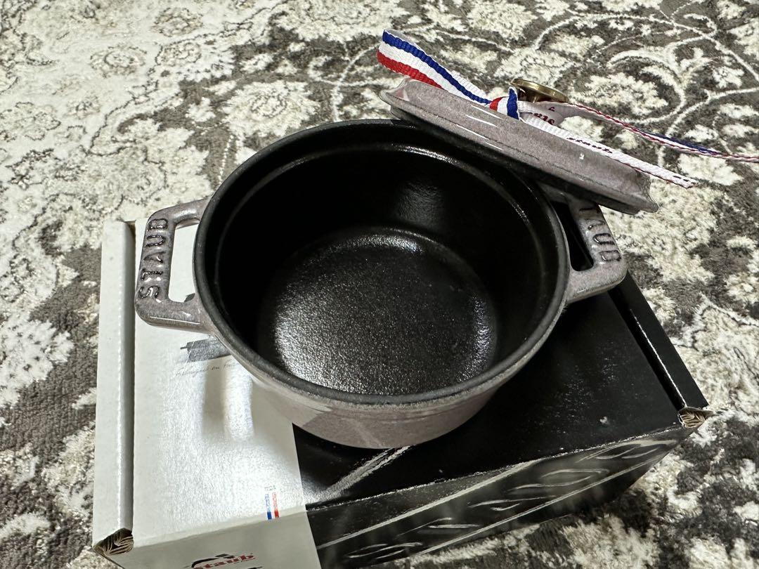 Staub ストウブ　ココット10センチ㎝シフォンローズ初回限定盤