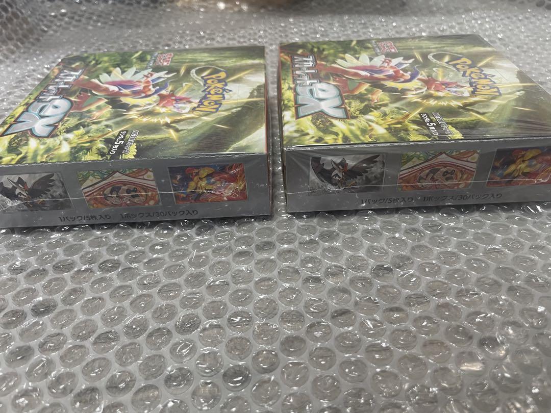 ポケモンカード スカーレット BOX シュリンク付き 2ボックス