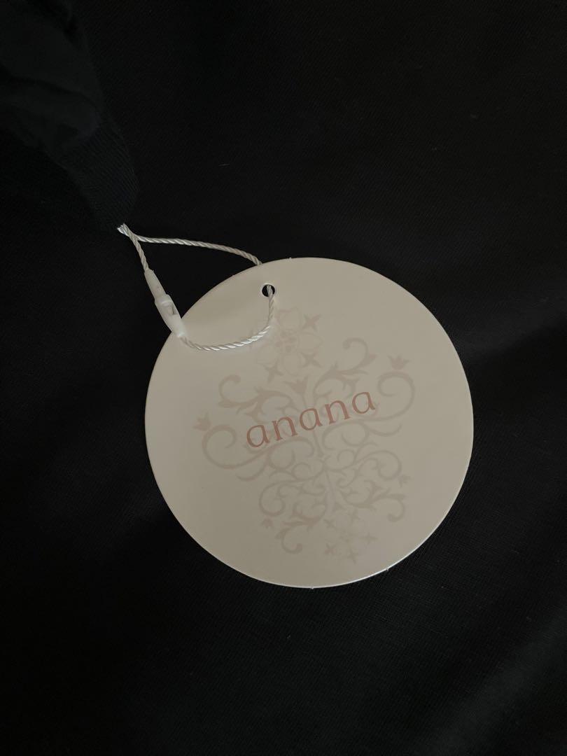 新品未使用【anana】アナナ　カットソー布帛セットインボリューム6分袖