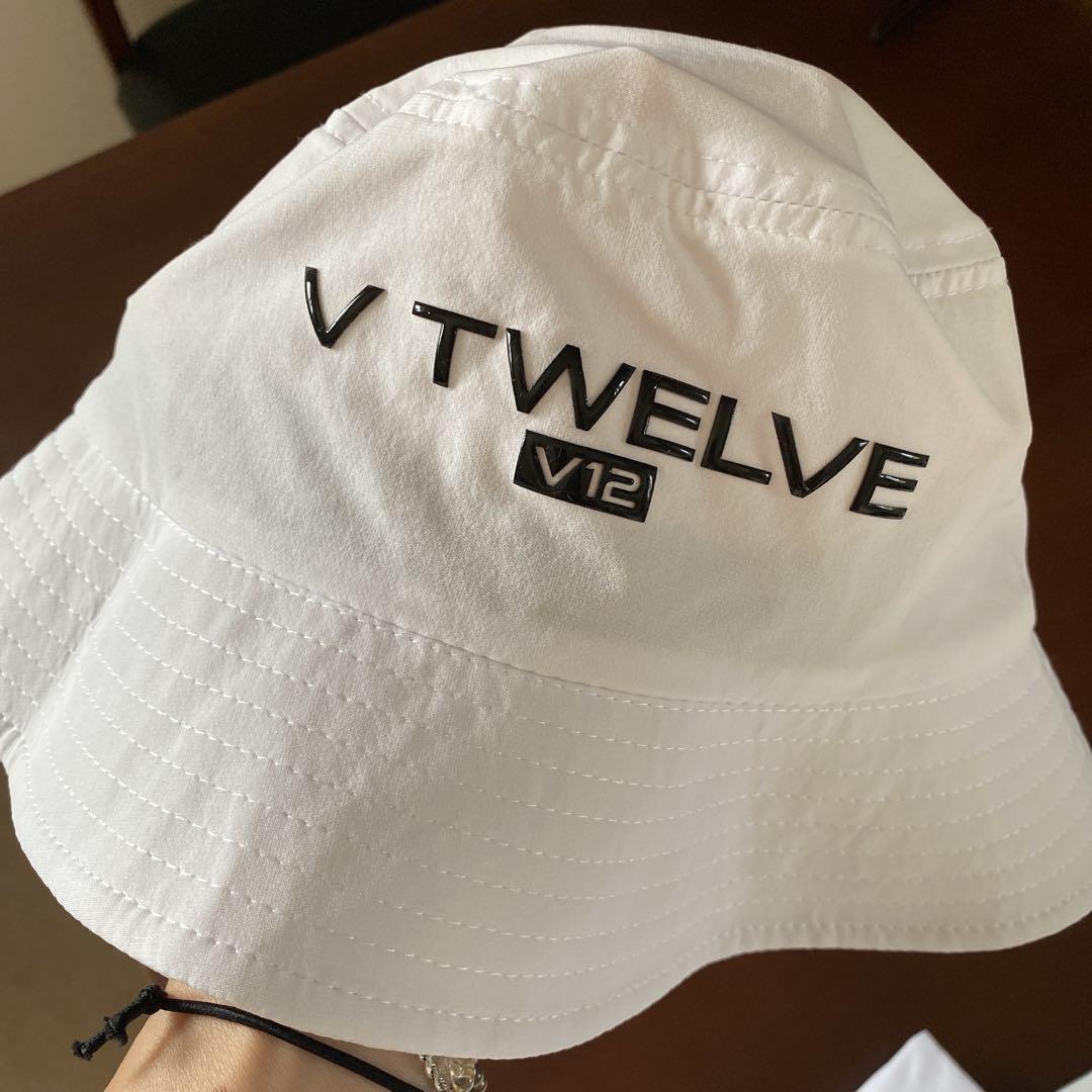 V12 VTWELVE バケットハット ホワイト